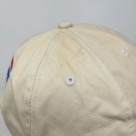 Louisville Bats Men's Strapback Hat Tan Adjustable Embroidered Pepsi Logo - Picture 6 of 11